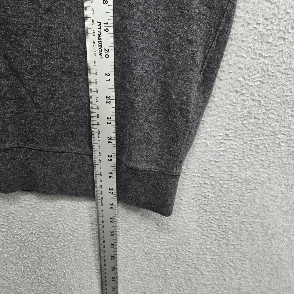 Polo Ralph Lauren Men Sweatshirt XL Gray Embroidered Quarter Zip Activewear